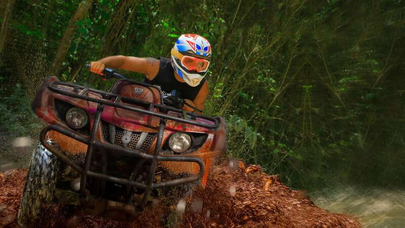 Cancun: ATV, Ziplines and Cenote Adventure in the Jungle - The ATV circuit: muddy, rough, and shorter than some expect