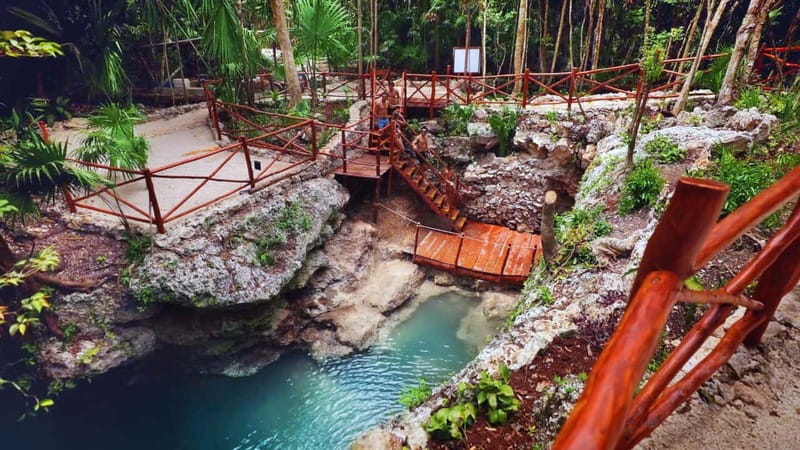 Cancún: Cenotes Adventure with Tequila Tasting & Mayan Snack - The adventure section: easy thrills, not extreme sport