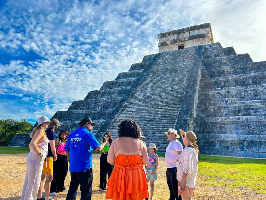 Cancun: Chichen Itza, Cenote & Valladolid Tour with Lunch - The early coach ride from Cancun or Riviera Maya