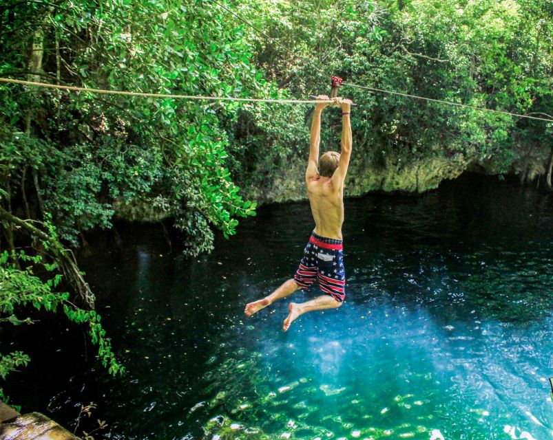 Cancun & Riviera Maya: ATV, Zipline, & Cenote Combo Tour - Tequila, pork tacos, and a short cultural finish
