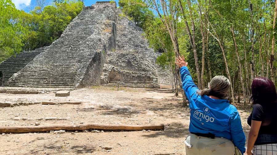 Cancun: Tulum & Coba with Cenote, Cave Exploration and Lunch - Nohoch Nah Chich and the underground swim