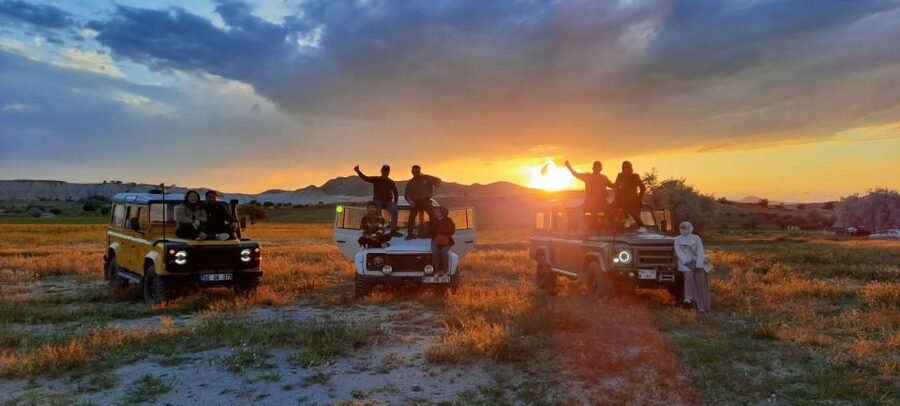 Cappadocia: Jeep Safari with Mini Underground City - Valleys, fairy chimneys, and white ridges