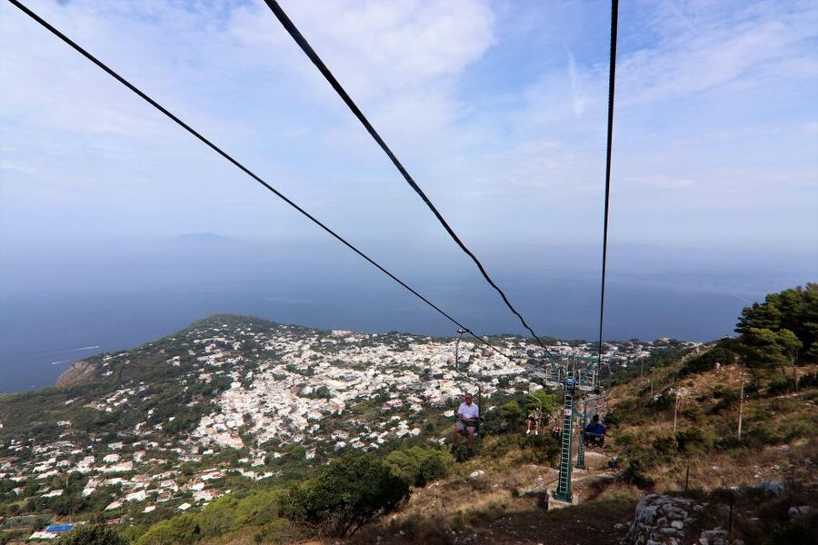 Capri and Anacapri tour: Faraglioni and Caves from Sorrento - The Gardens of Augustus and Via Krupp views