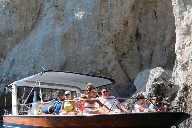 Capri Boat Tour from Sorrento: Swim, Grottos & Light Lunch - Bagni della Regina Giovanna and the first swim stop
