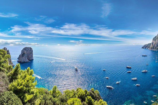 Capri Boat Tour from Sorrento: Swim, Grottos & Light Lunch - Faraglioni, Villa Malaparte, and Punta Carena