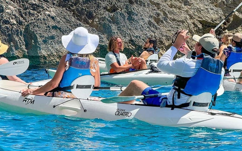Capri: Caves and Beaches Kayaking Tour with GoPro Photos - What the $52 price really covers