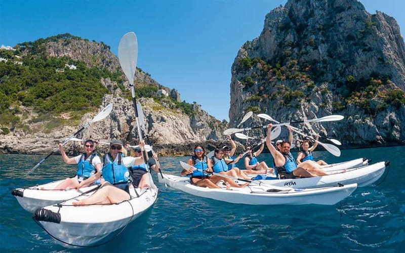 Capri: Caves and Beaches Kayaking Tour with GoPro Photos - How hard is the 90-minute outing?