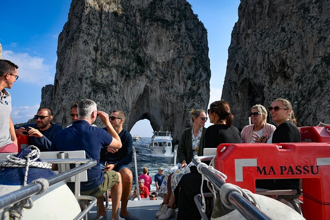 Capri Coast to Coast: Boat Tour with Optional Blue Grotto - Starting at Marina Grande