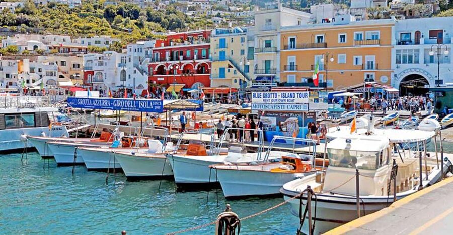 Capri: DIY Day Trip with Blue Grotto, Funicular & Lunch - Ride up to Anacapri for lunch at La Giara