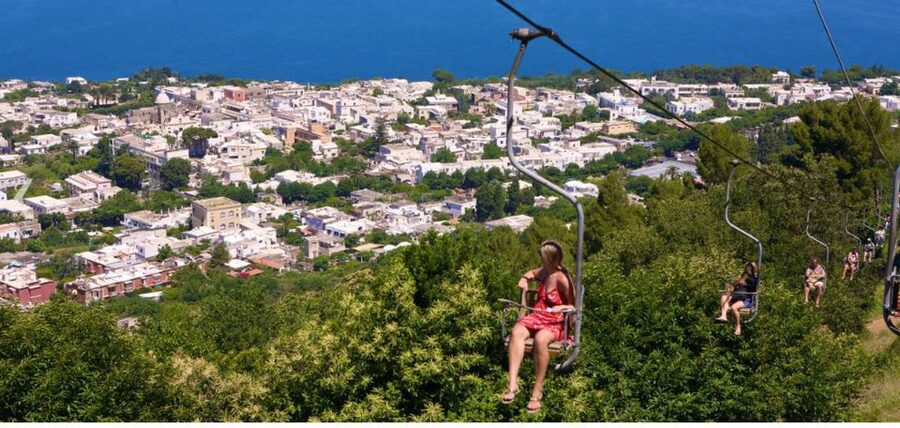 Capri: DIY Day Trip with Blue Grotto, Funicular & Lunch - Return by bus, then explore Capri town