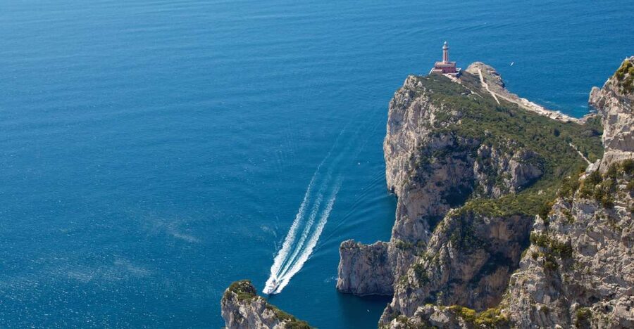 Capri: Guided Island Boat Tour With a Stop at the Caves - Marina Piccola, the Green Grotto, and Punta Carena