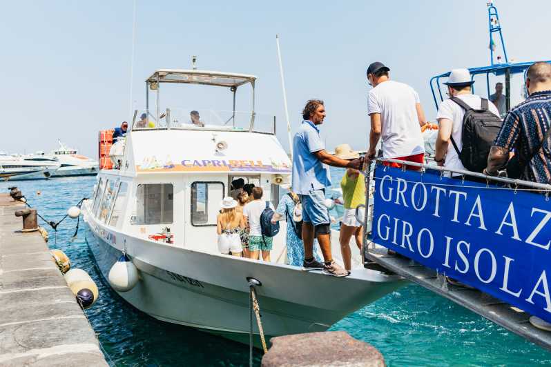 Capri: Island Boat Tour and Optional Blue Grotto Visit - Arco Naturale and Capri’s famous stone openings