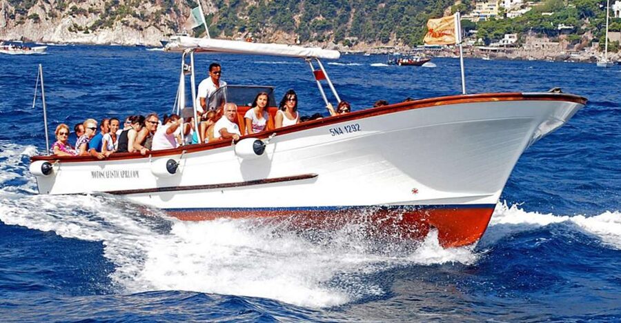 Capri: Island Boat Tour with Blue Grotto Stop - Key points to know before you board