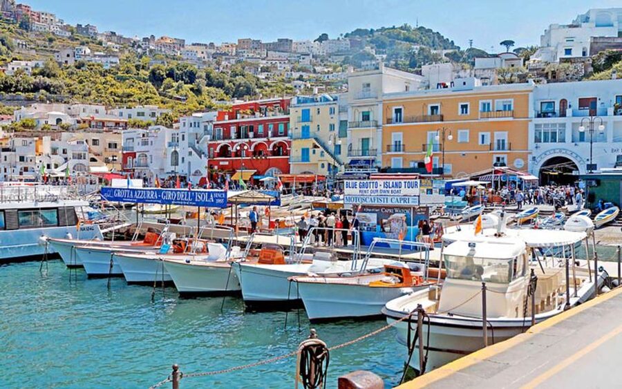 Capri: Island Boat Tour with Blue Grotto Stop - Arco Naturale and Casa Malaparte