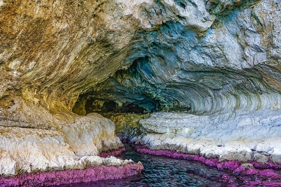 Capri: Island Boat Tour with Blue Grotto Stop - Marina Piccola and the Green Grotto