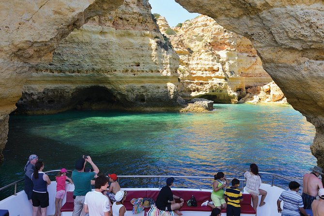 Caves and Coastline Cruise from Albufeira to Benagil - The cliffs and caves before Benagil