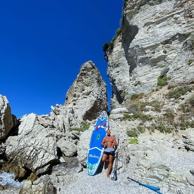 Caves of Porto Palermo: Kayak/SUP Tour with Castle Sea View - Ali Pasha’s Castle from the sea