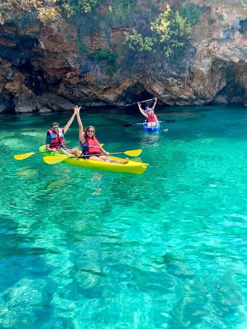 Caves of Porto Palermo: Kayak/SUP Tour with Castle Sea View - Meeting at Porto Palermo beach