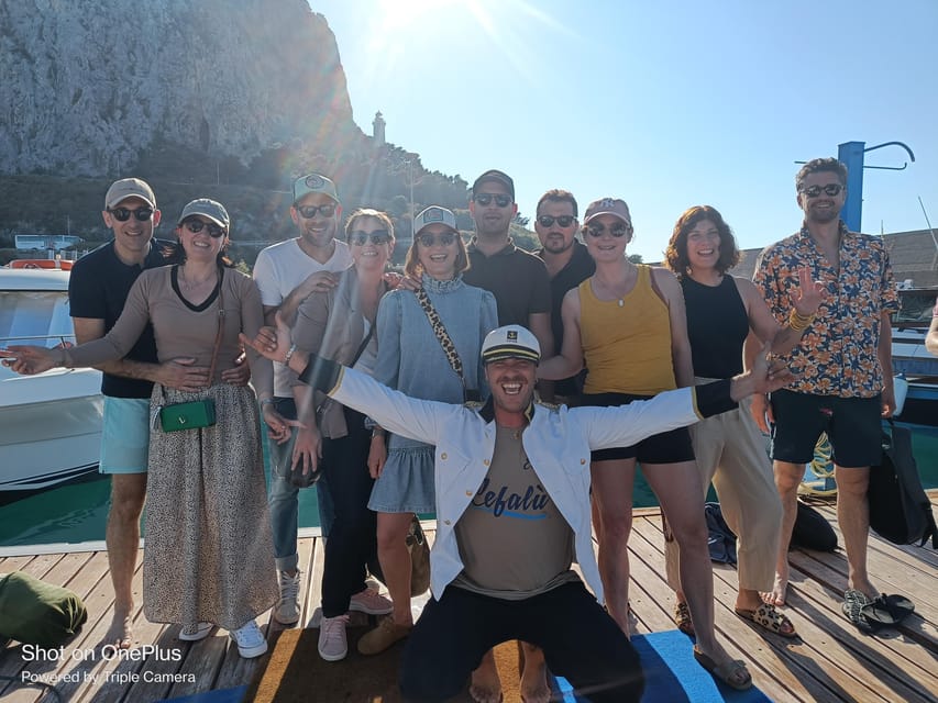 Cefalù: Mini Yacht with Snorkel Stops, Caves and Aperitif - Cefalù Beach and the first coastal views