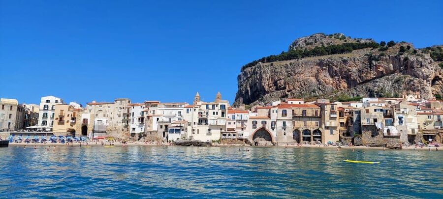 Cefalù: Mini Yacht with Snorkel Stops, Caves and Aperitif - Kalura Beach and the second swim