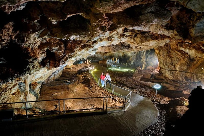 Cetinje: Lipa Cave Entrance Ticket with Guided Tour - Entering Lipa Cave at 8 to 10 degrees