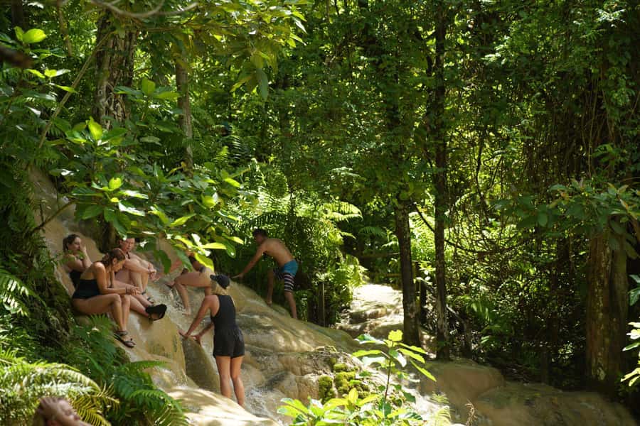 Chiang Mai: Bua Thong Sticky Waterfall & Huge Cave & Buffet - Lunch, fruit, and the return to Chiang Mai