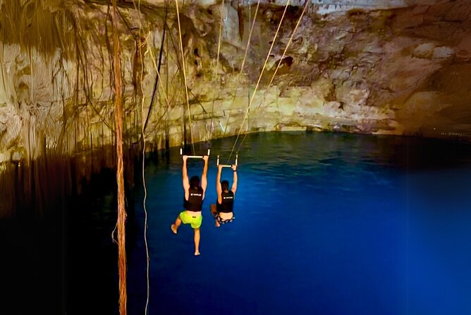 Chichen Itza Gastronomic, Valladolid and Cenote Extremo - Swimming and zip lining at NoolHa cenote