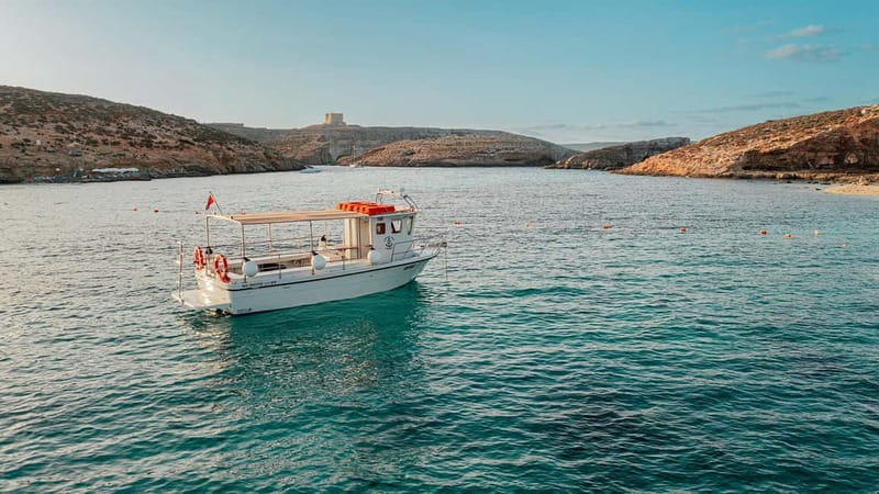 Comino: Blue Lagoon, Crystal Lagoon and Sea Caves Boat Tour - Starting at Ċirkewwa Cafe