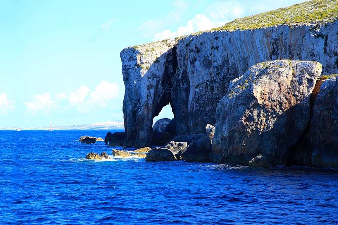 Comino Island: including Blue Lagoon, Crystal Lagoon & sea caves - Blue Lagoon is beautiful, busy, and useful as a boat base