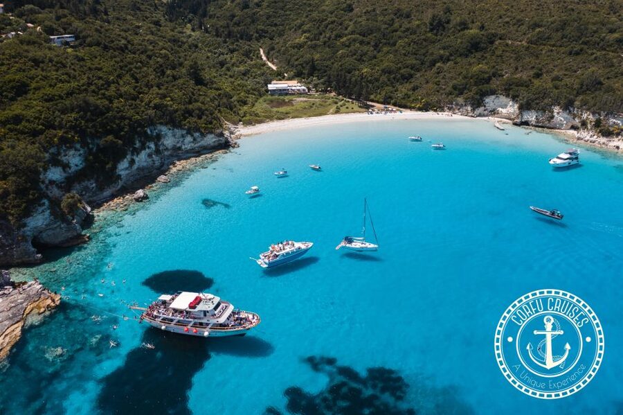 Corfu/Benitses/Lefkimmi: Paxos, Antipaxos, & Caves Cruise - Key points at a glance