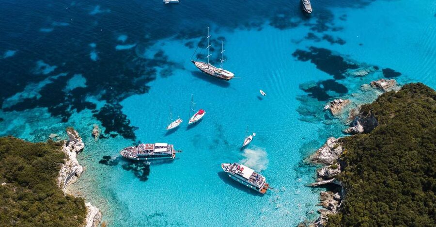 Corfu/Benitses/Lefkimmi: Paxos, Antipaxos, & Caves Cruise - Benitses or Lefkimmi: choosing your starting point