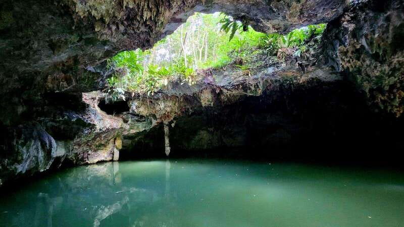 cozumel: ATV adventure with caverns, ruins with transfer - Jade Cavern and the Cenote Stop