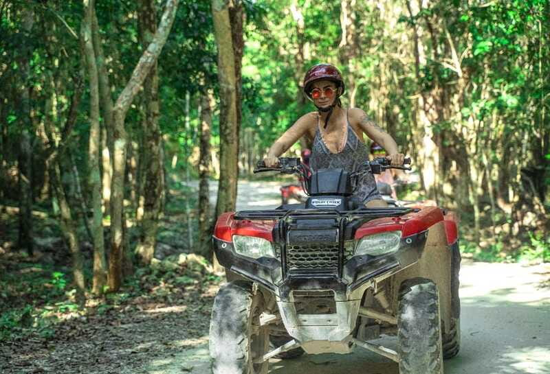 Cozumel: ATV Ride to Jade Cavern, Beach Club Access & Lunch - Guides, pace, and group comfort