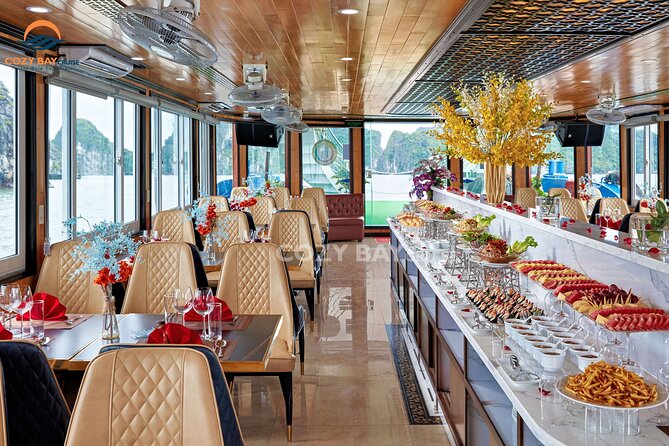 Cozy Bay Halong 5-Star Day Cruise, Buffet, Cave, Kayak, Swimming - Why this day cruise works for a short Hanoi visit