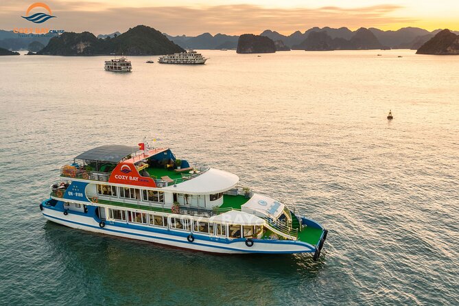 Cozy Bay Halong 5-Star Day Cruise, Buffet, Cave, Kayak, Swimming - Crowds, timing, and the real feel of Ha Long Bay