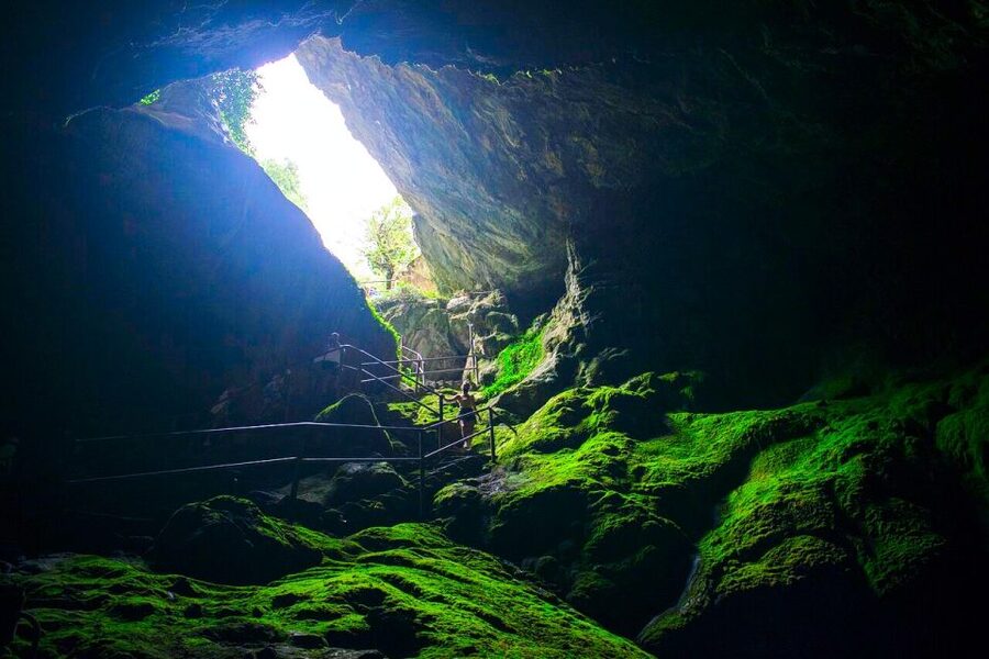 Crete: Lasithi Plateau and Cave of Zeus Off-Road Safari Tour - Entering Psychro Cave, the mythical birthplace of Zeus