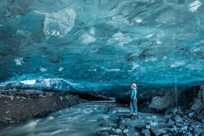 Crystal Ice Cave Adventure - Inside the ice cave: short visit, strong photo value
