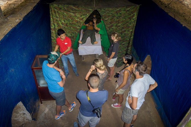 Cu Chi Tunnels Half-Day Tour: Vietnam War Underground Network - Entering the tunnels and seeing the traps
