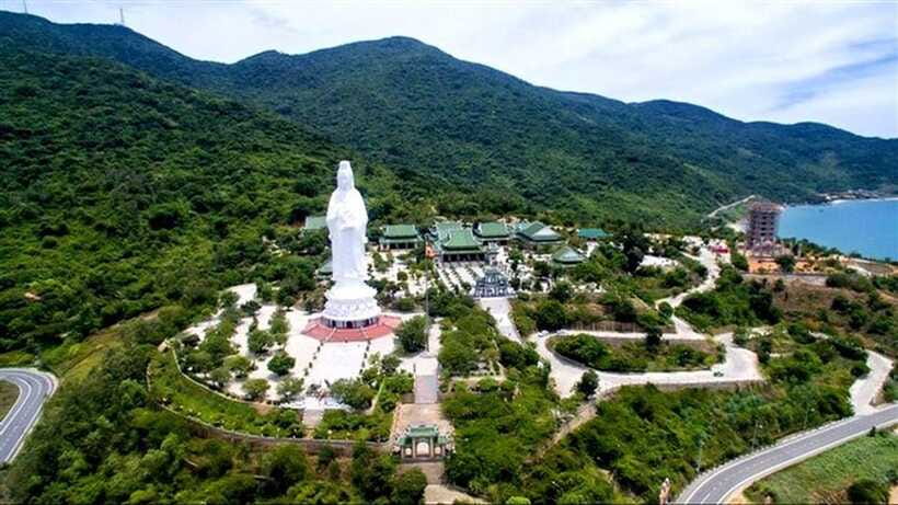 Da Nang/Hoi An: Marble & Monkey Mountains with Am Phu Cave - Monkey Mountain saves the grandest view for last