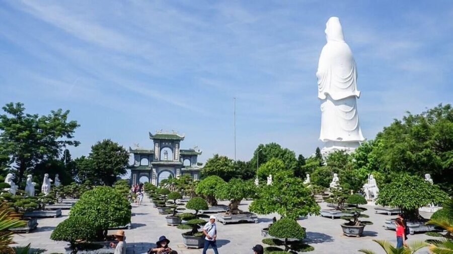 Da Nang : Lady Buddha - Marble Mountains - Am Phu Cave Tour - Marble Mountains: caves, shrines, and a steep first climb