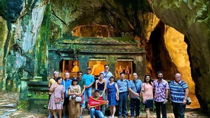 DaNang/HA: Lady Buddha, Marble Mountain & Am Phu Caves Tour - Key points at a glance