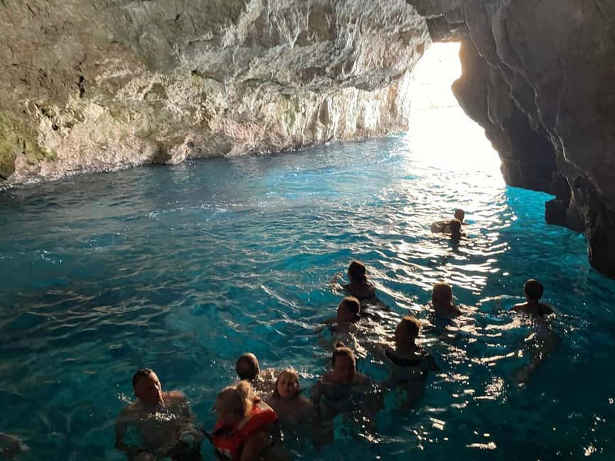 Deluxe excursion from Budva: Blue Cave tour - The Blue Cave swim lasts 20 minutes