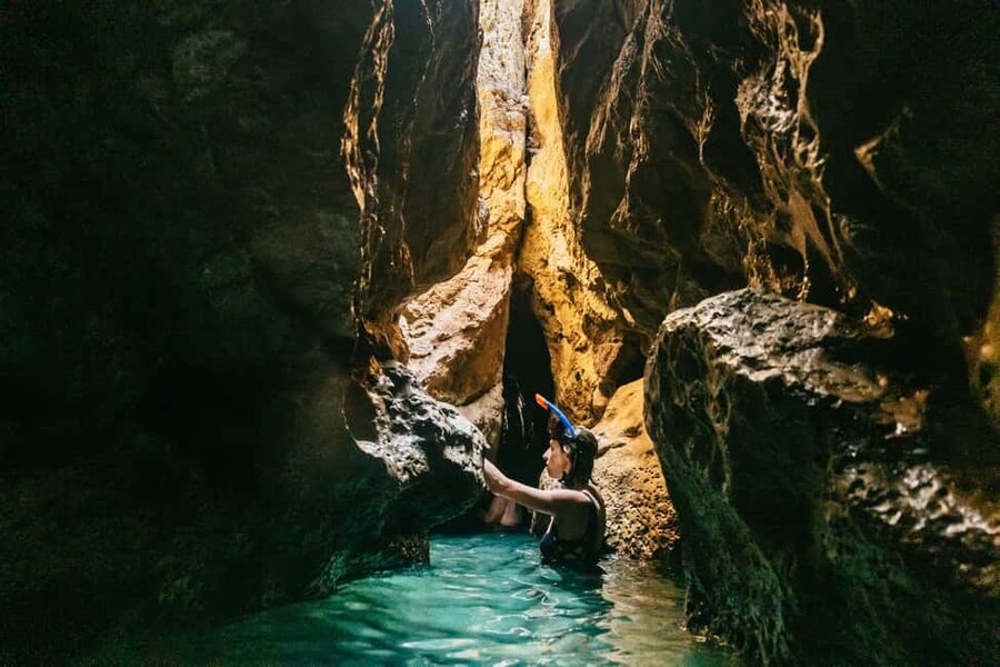 Dubrovnik: Blue Cave and Elafit Small Group Boat Exploration - Swimming inside the Blue Cave