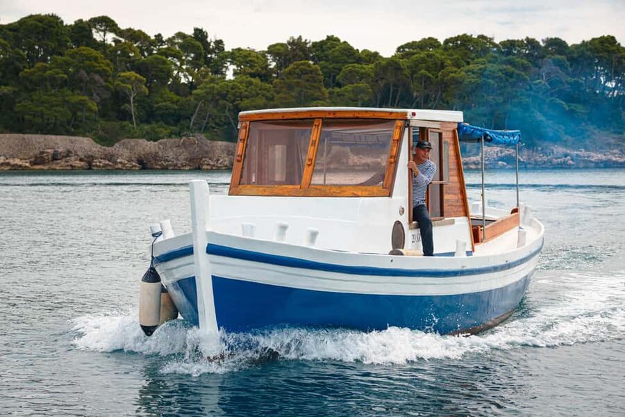 Dubrovnik: Full-Day Blue Cave & Elaphiti Islands Boat Tour - The Blue Cave near Koločep