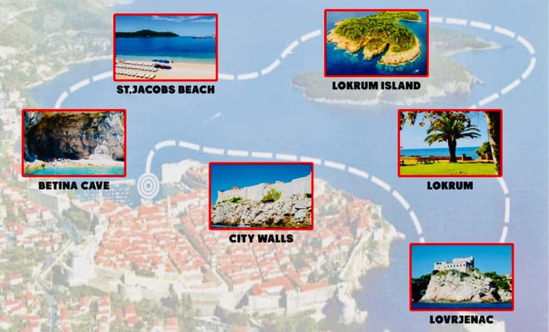 Dubrovnik: Lokrum Island and Betina Cave Boat Tour - Lokrum gives you two hours to choose your own pace