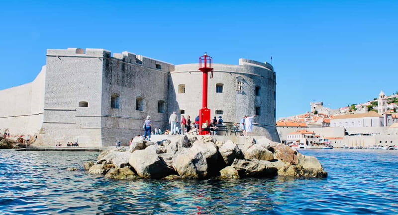 Dubrovnik: Lokrum Island and Betina Cave Boat Tour - Dubrovnik’s walls look different from the water