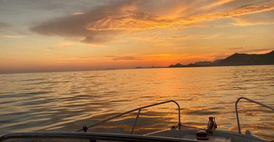 Dubrovnik: Romantic Sunset Cruise & Cave Visit with a Local - The first view: Dubrovnik’s walls from the sea