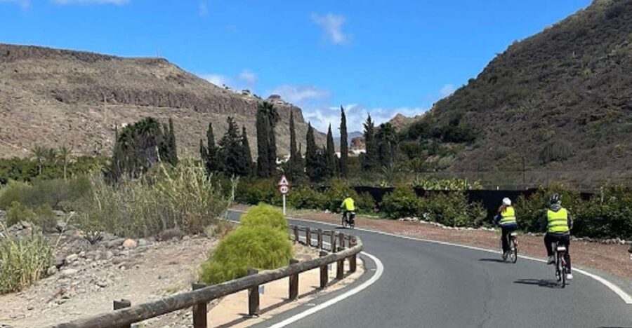 E-Bike Mountain Tour in Natural Park +Option Tapas in a Cave - From Maspalomas dunes to the Ayagaures hills