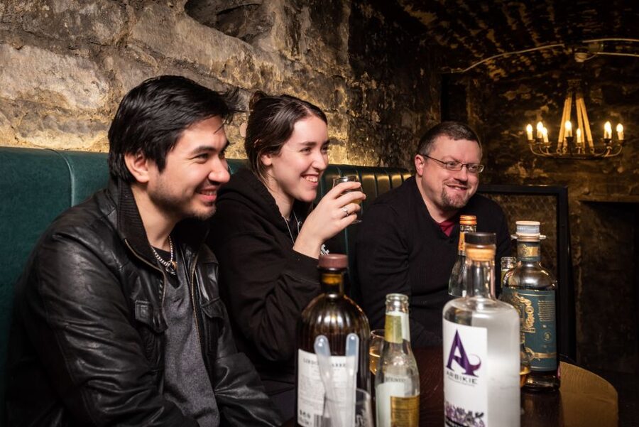 Edinburgh: Gin Tasting at Underground Venue - From Jenever to Old Tom and London Dry
