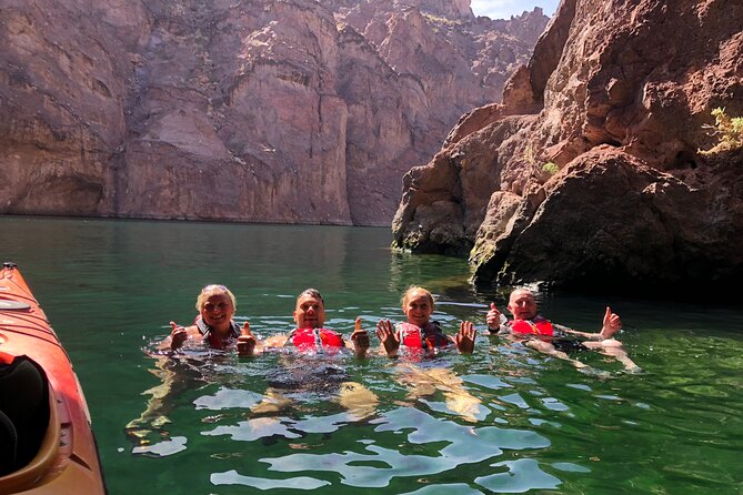 Emerald Cave & Black Canyon Kayak Tour with Vegas Pickup - Emerald Cave, swimming, and the limits of the stop